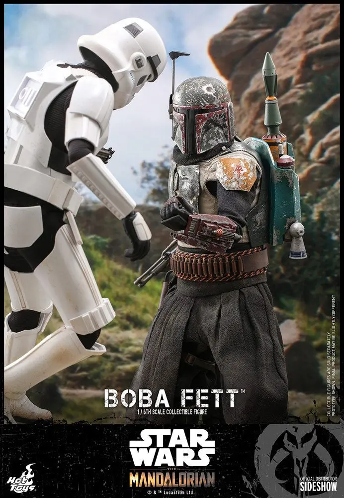 Star Wars The Mandalorian akcijska figura 1/6 Boba Fett 30 cm fotografija izdelka
