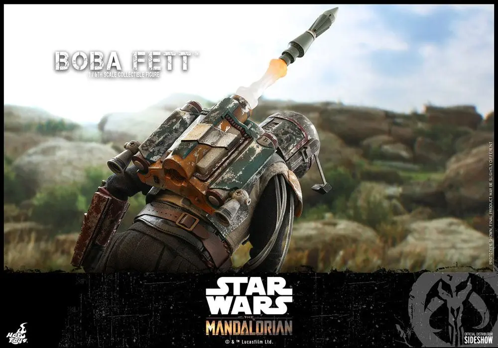 Star Wars The Mandalorian akcijska figura 1/6 Boba Fett 30 cm fotografija izdelka