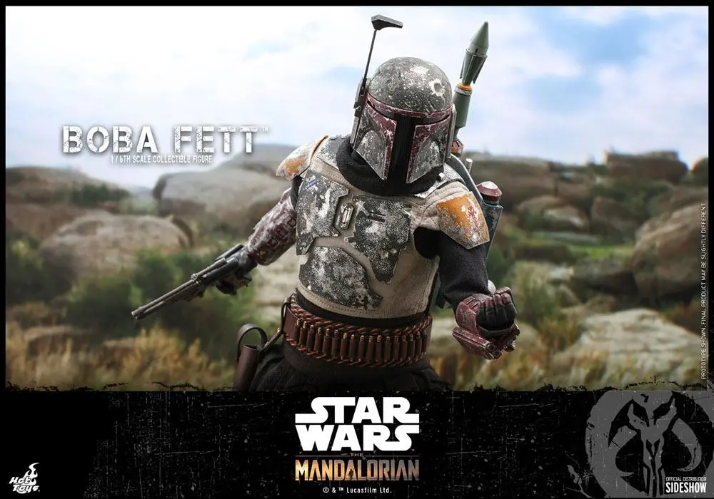 Star Wars The Mandalorian akcijska figura 1/6 Boba Fett 30 cm fotografija izdelka