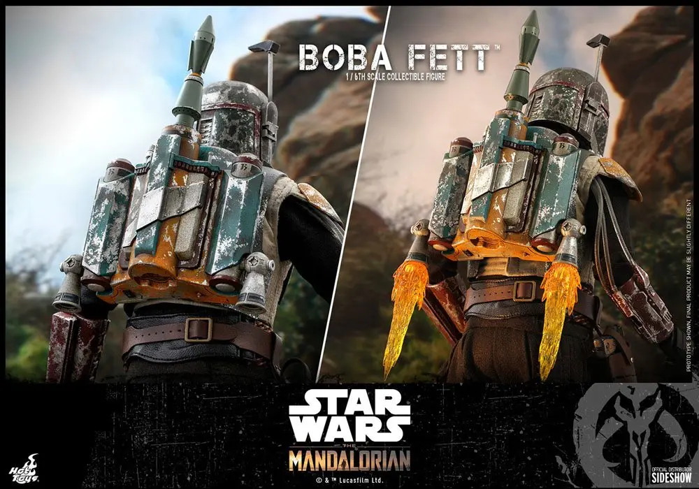 Star Wars The Mandalorian akcijska figura 1/6 Boba Fett 30 cm fotografija izdelka