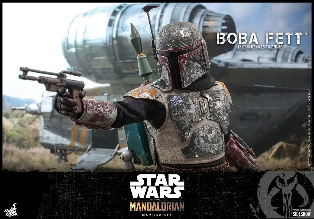 Star Wars The Mandalorian akcijska figura 1/6 Boba Fett 30 cm fotografija izdelka