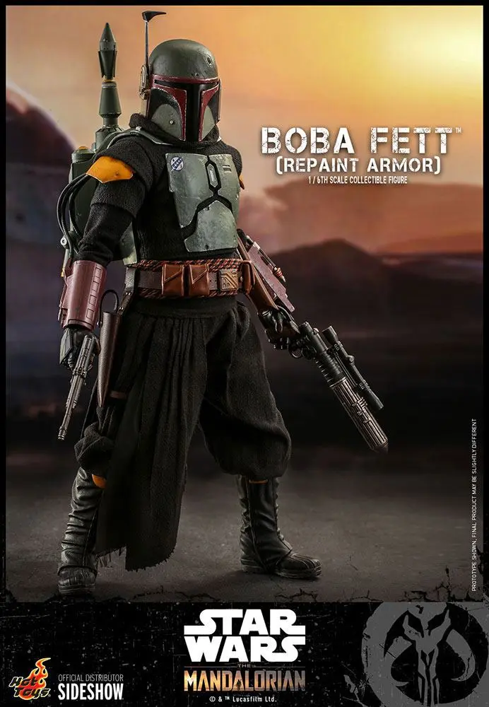 Star Wars The Mandalorian Akcijska Figura 1/6 Boba Fett (Repaint Armor) 30 cm fotografija izdelka