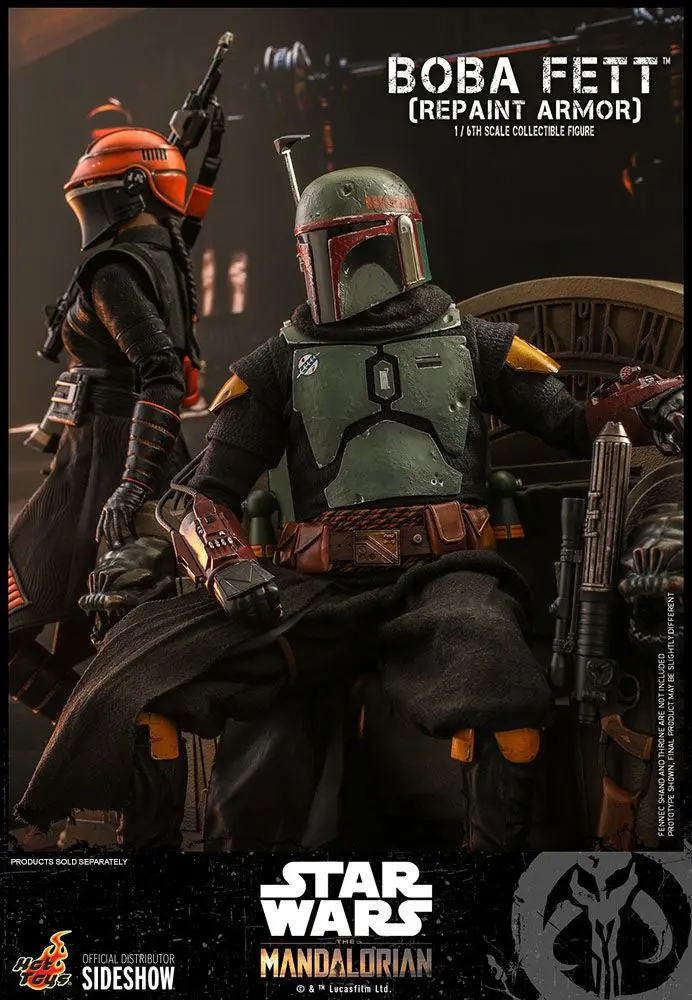 Star Wars The Mandalorian Akcijska Figura 1/6 Boba Fett (Repaint Armor) 30 cm fotografija izdelka