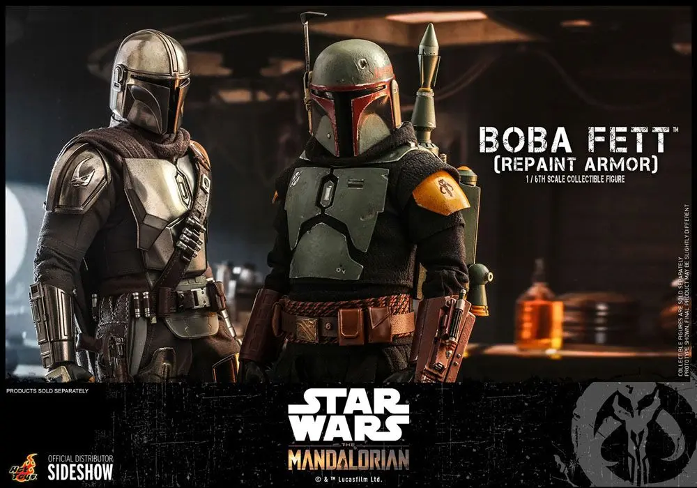 Star Wars The Mandalorian Akcijska Figura 1/6 Boba Fett (Repaint Armor) 30 cm fotografija izdelka