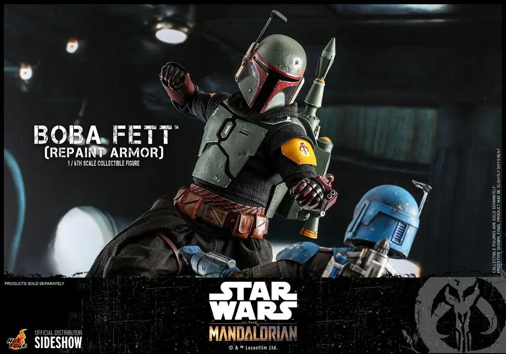 Star Wars The Mandalorian Akcijska Figura 1/6 Boba Fett (Repaint Armor) 30 cm fotografija izdelka