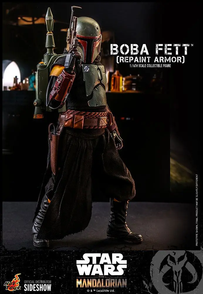 Star Wars The Mandalorian Akcijska Figura 1/6 Boba Fett (Repaint Armor) 30 cm fotografija izdelka