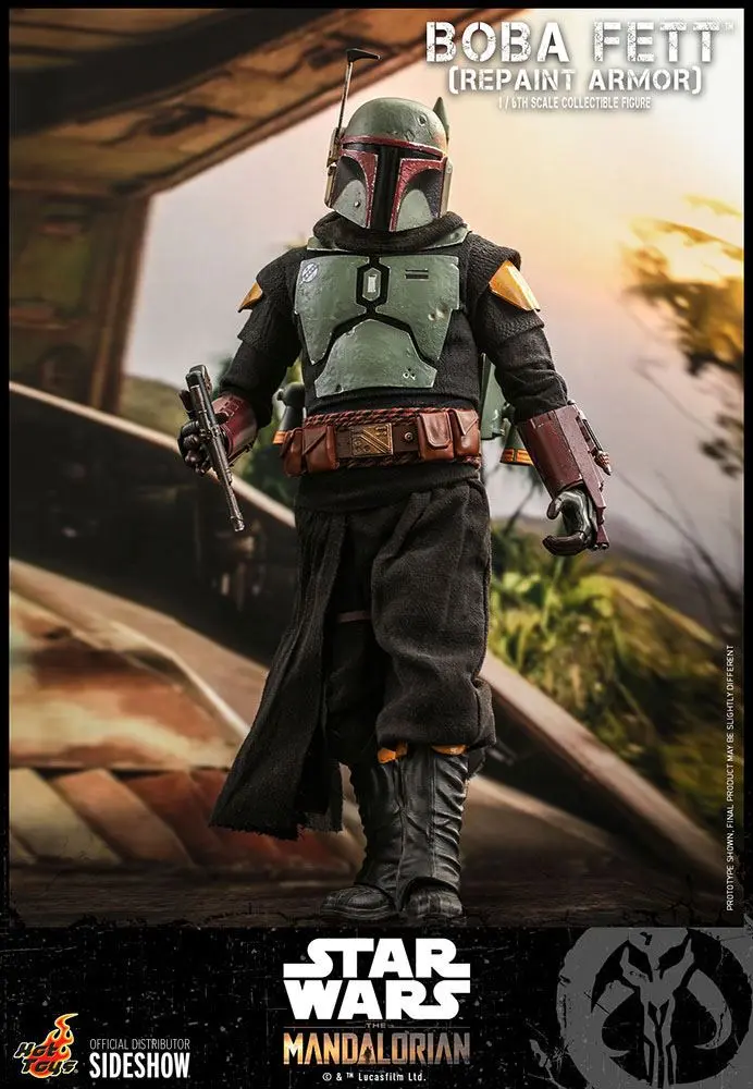 Star Wars The Mandalorian Akcijska Figura 1/6 Boba Fett (Repaint Armor) 30 cm fotografija izdelka