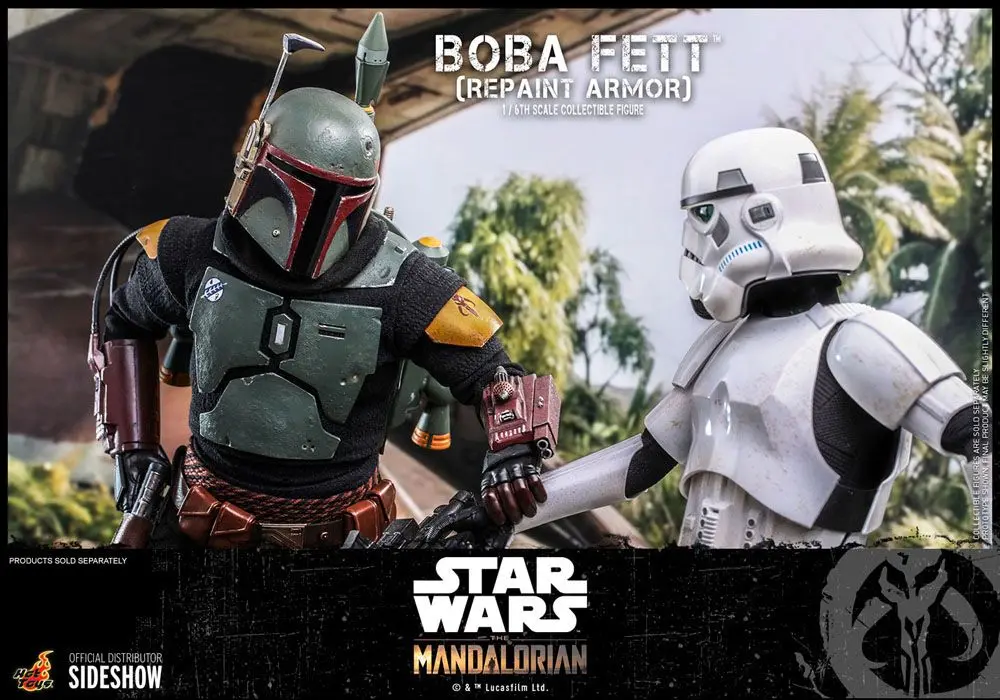 Star Wars The Mandalorian Akcijska Figura 1/6 Boba Fett (Repaint Armor) 30 cm fotografija izdelka