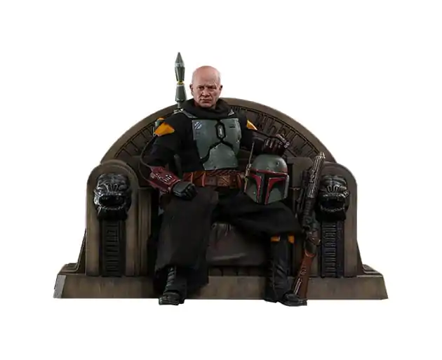 Star Wars: The Mandalorian Akcijska Figura 1/6 Boba Fett Repaint Armor and Throne Special Edition 30 cm fotografija izdelka