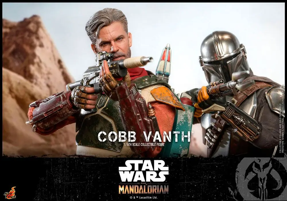 Star Wars The Mandalorian Akcijska figura 1/6 Cobb Vanth 31 cm fotografija izdelka