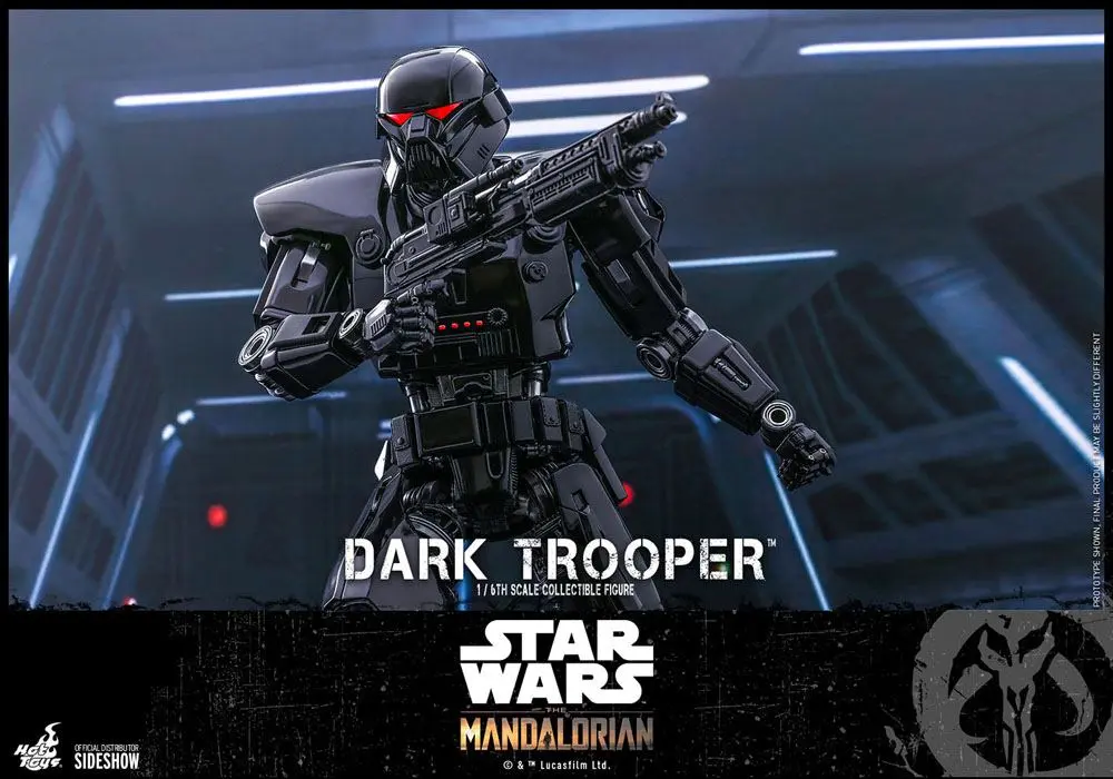 Star Wars The Mandalorian Akcijska figura 1/6 Dark Trooper 32 cm fotografija izdelka