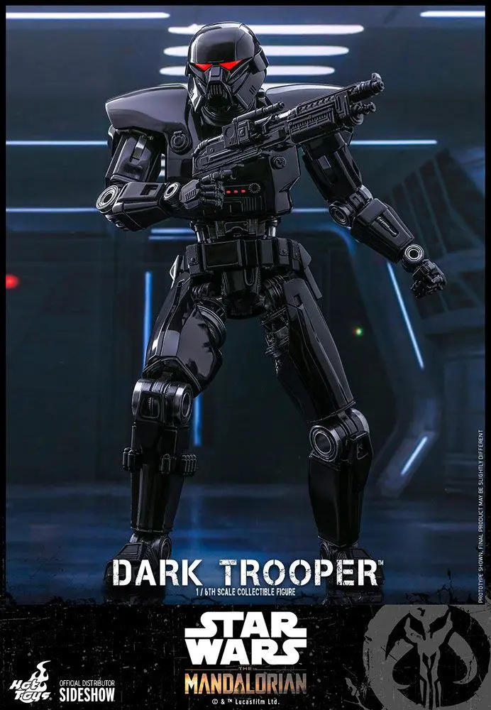 Star Wars The Mandalorian Akcijska figura 1/6 Dark Trooper 32 cm fotografija izdelka