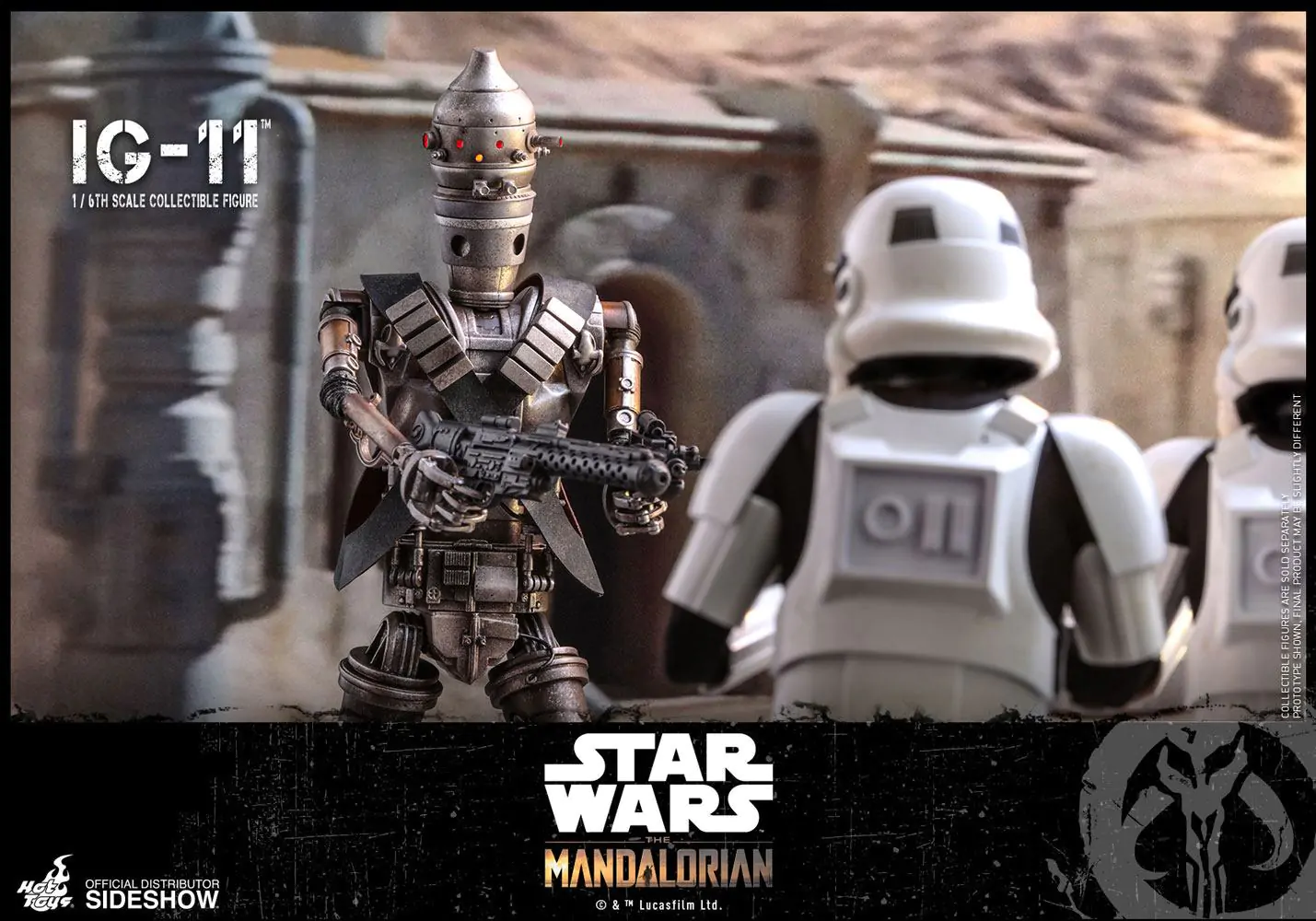 Star Wars The Mandalorian akcijska figura 1/6 IG-11 36 cm fotografija izdelka