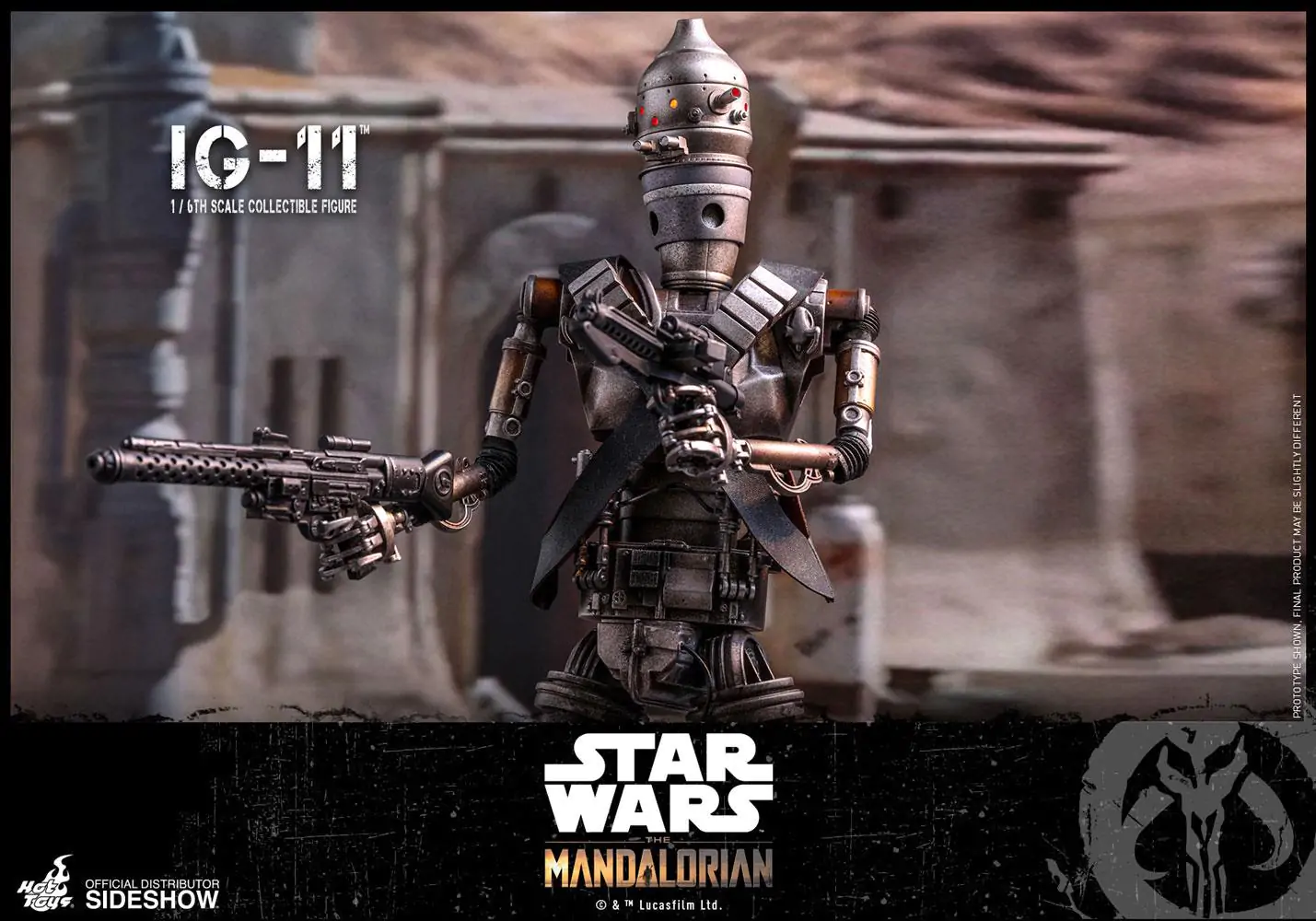 Star Wars The Mandalorian akcijska figura 1/6 IG-11 36 cm fotografija izdelka