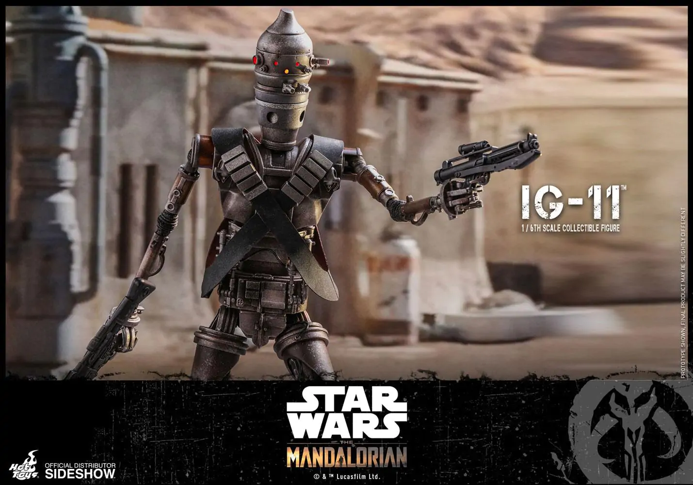 Star Wars The Mandalorian akcijska figura 1/6 IG-11 36 cm fotografija izdelka