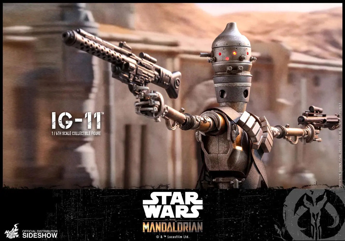 Star Wars The Mandalorian akcijska figura 1/6 IG-11 36 cm fotografija izdelka