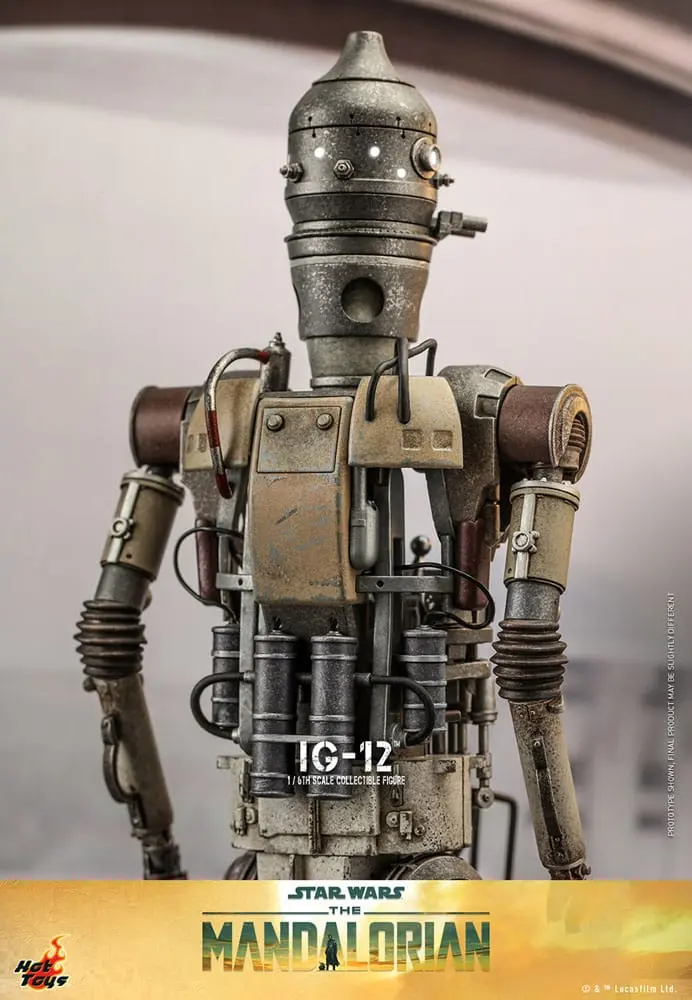 Star Wars: The Mandalorian akcijska figura 1/6 IG-12 36 cm fotografija izdelka