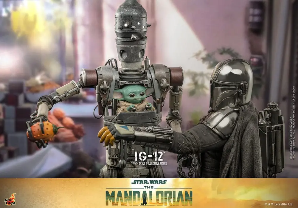 Star Wars: The Mandalorian akcijska figura 1/6 IG-12 36 cm fotografija izdelka