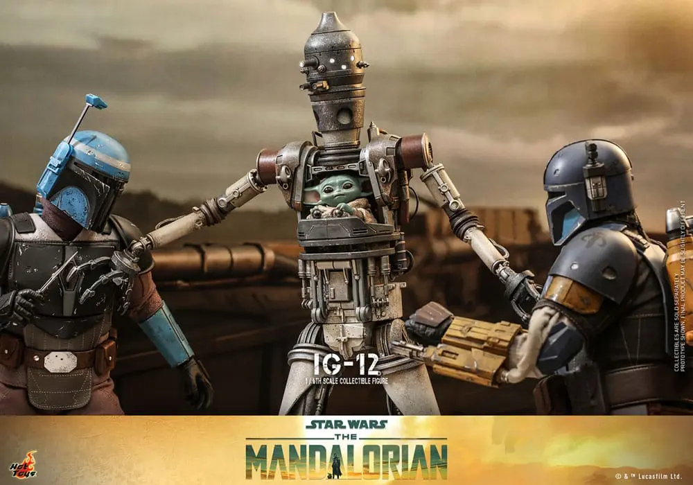 Star Wars: The Mandalorian akcijska figura 1/6 IG-12 36 cm fotografija izdelka