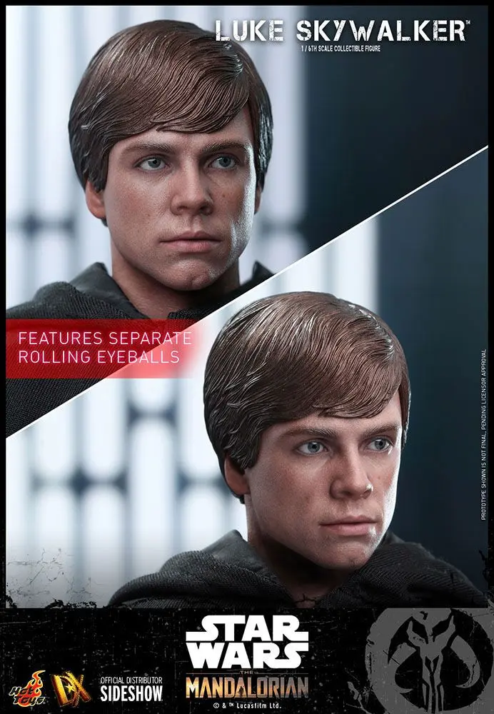 Star Wars The Mandalorian akcijska figura 1/6 Luke Skywalker 30 cm fotografija izdelka