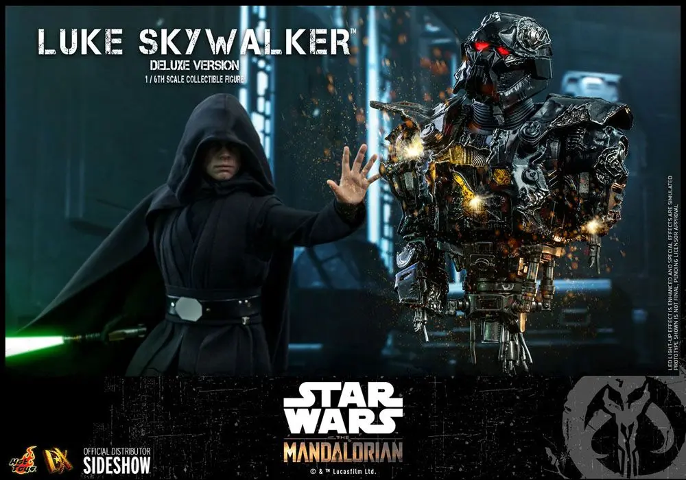 Star Wars The Mandalorian Akcijska Figura 1/6 Luke Skywalker (Deluxe Version) 30 cm fotografija izdelka