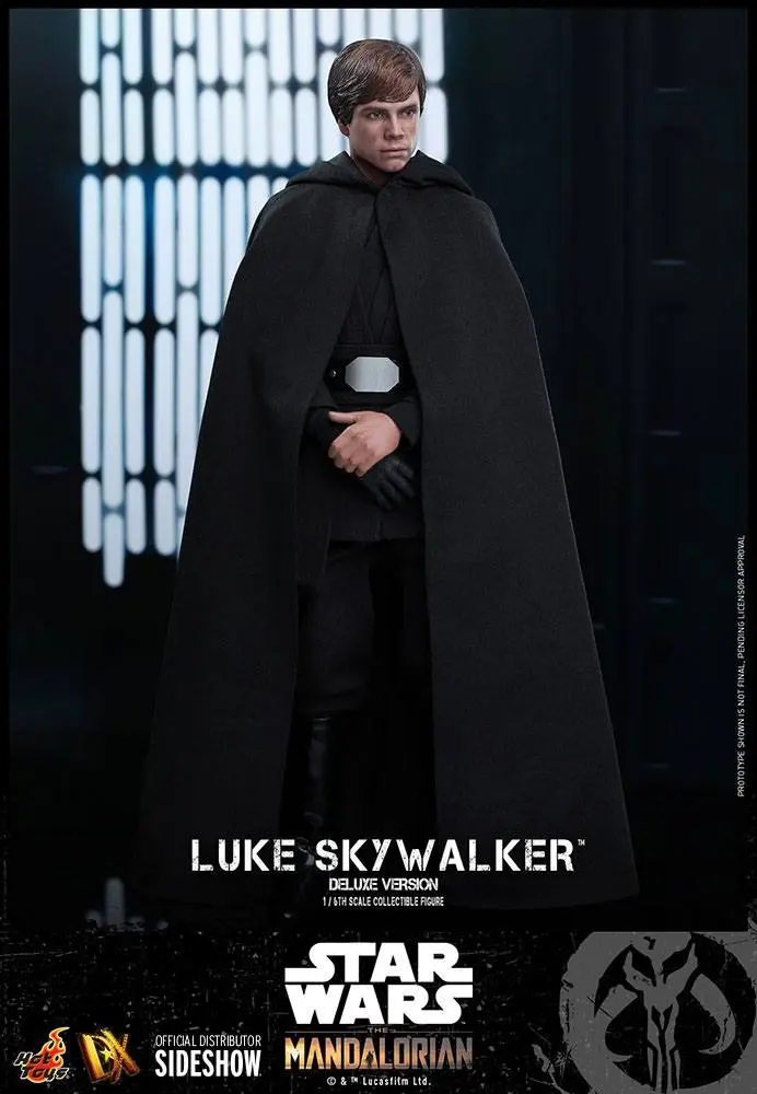 Star Wars The Mandalorian Akcijska Figura 1/6 Luke Skywalker (Deluxe Version) 30 cm fotografija izdelka