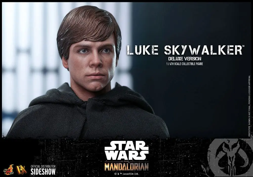 Star Wars The Mandalorian Akcijska Figura 1/6 Luke Skywalker (Deluxe Version) 30 cm fotografija izdelka