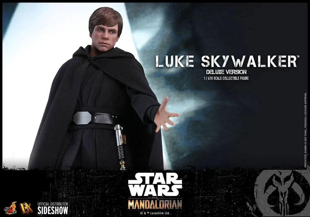 Star Wars The Mandalorian Akcijska Figura 1/6 Luke Skywalker (Deluxe Version) 30 cm fotografija izdelka