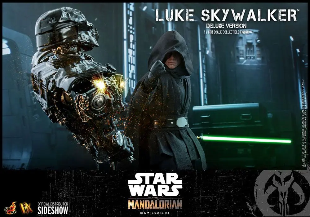 Star Wars The Mandalorian Akcijska Figura 1/6 Luke Skywalker (Deluxe Version) 30 cm fotografija izdelka