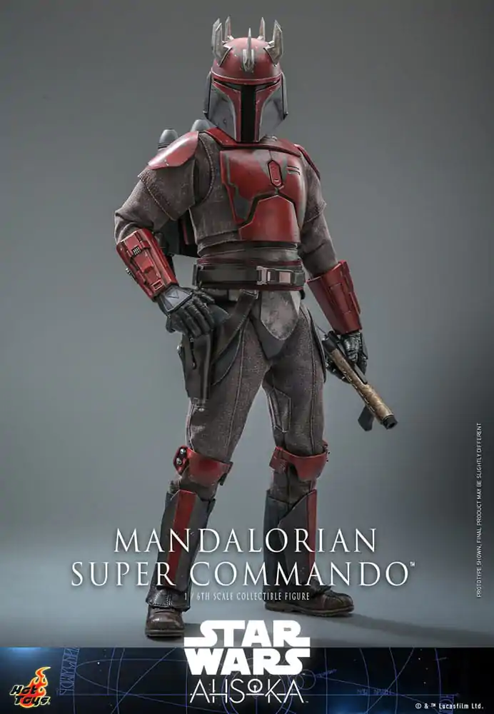 Star Wars: The Mandalorian Akcijska Figura 1/6 Mandalorian Super Commando 31 cm fotografija izdelka