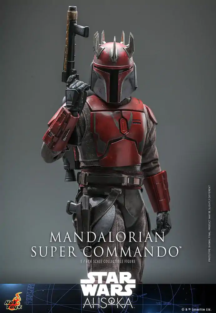 Star Wars: The Mandalorian Akcijska Figura 1/6 Mandalorian Super Commando 31 cm fotografija izdelka