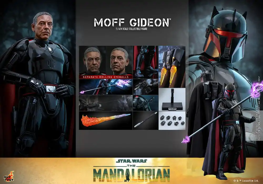 Star Wars: The Mandalorian Akcijska figura 1/6 Moff Gideon 29 cm fotografija izdelka
