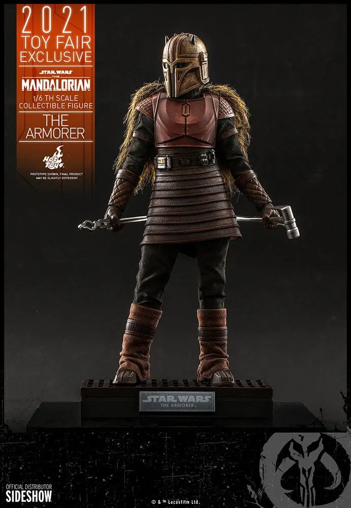 Star Wars The Mandalorian akcijska figura 1/6 The Armorer 2021 Toy Fair Exclusive 29 cm fotografija izdelka