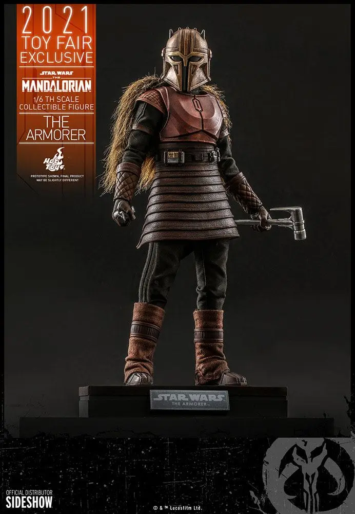 Star Wars The Mandalorian akcijska figura 1/6 The Armorer 2021 Toy Fair Exclusive 29 cm fotografija izdelka