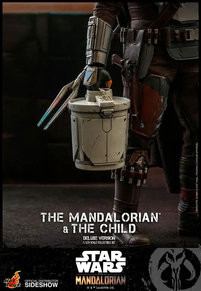 Star Wars The Mandalorian akcijska figura 2-paket 1/6 The Mandalorian & The Child Deluxe 30 cm fotografija izdelka