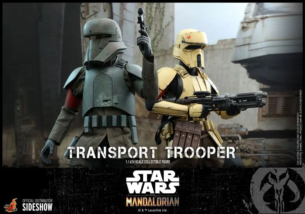 Star Wars The Mandalorian Akcijska Figura 1/6 Transport Trooper 31 cm fotografija izdelka