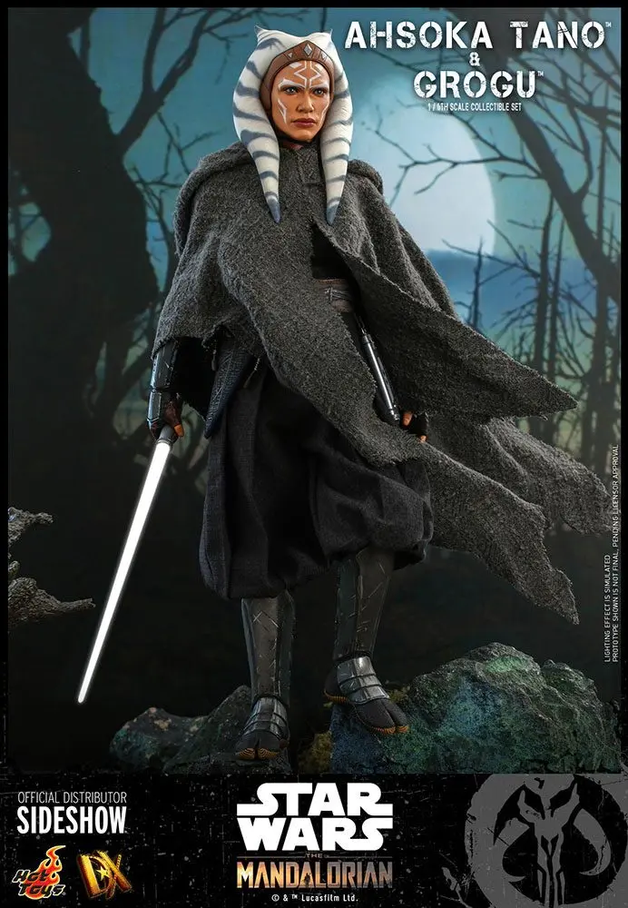 Star Wars The Mandalorian akcijska figura 2-pack 1/6 Ahsoka Tano & Grogu 29 cm fotografija izdelka