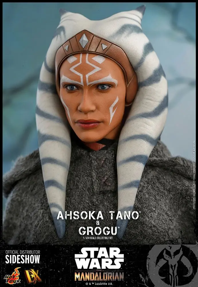 Star Wars The Mandalorian akcijska figura 2-pack 1/6 Ahsoka Tano & Grogu 29 cm fotografija izdelka