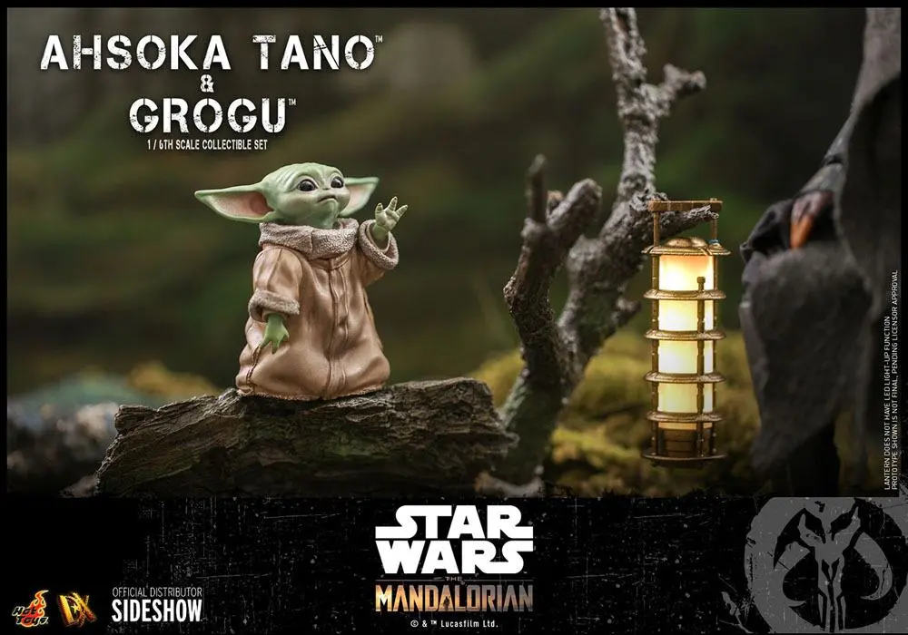 Star Wars The Mandalorian akcijska figura 2-pack 1/6 Ahsoka Tano & Grogu 29 cm fotografija izdelka
