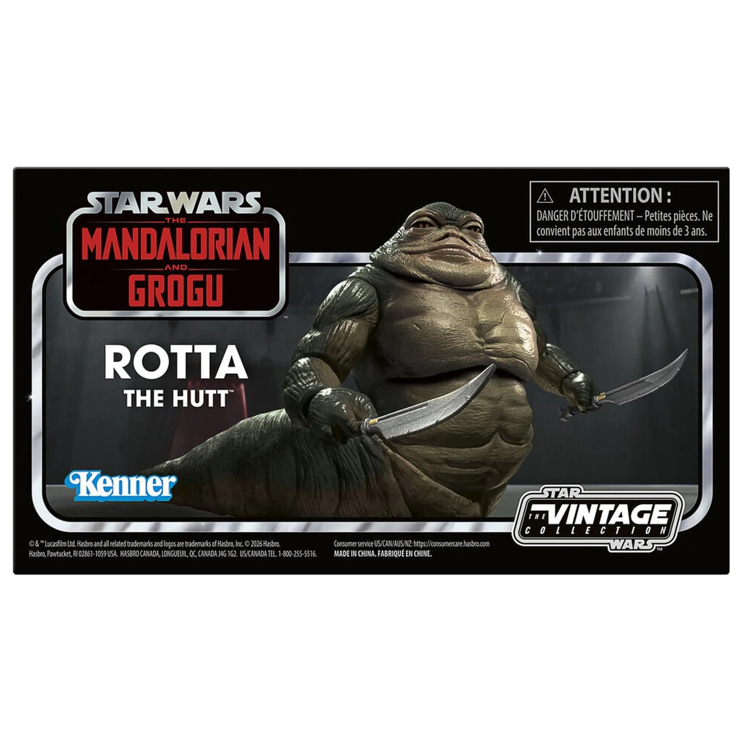 Star Wars The Mandalorian in Grog Rotta The Hutt figura 9,5 cm fotografija izdelka