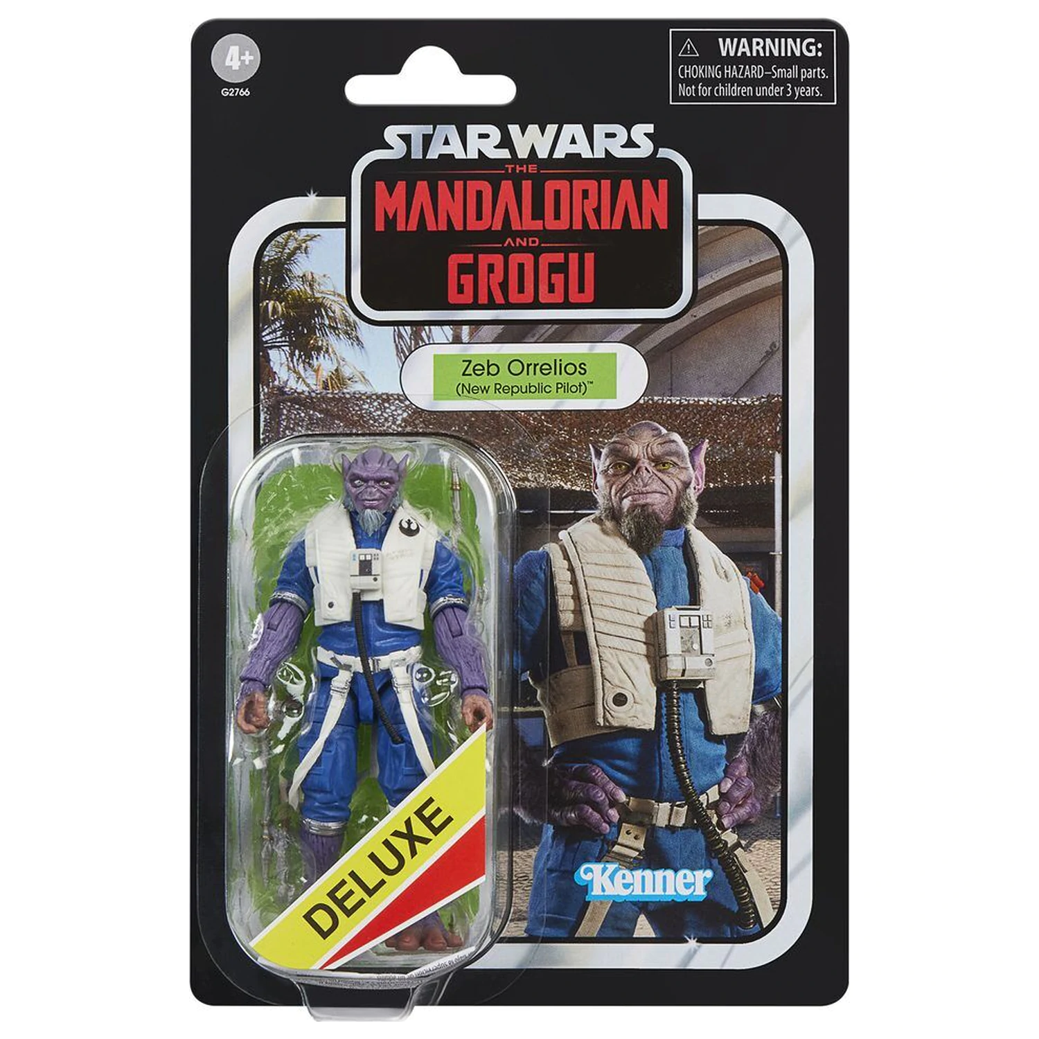 Star Wars The Mandalorian And Grogu Kenner Zeb Orrelios Deluxe figura 9.5cm fotografija izdelka