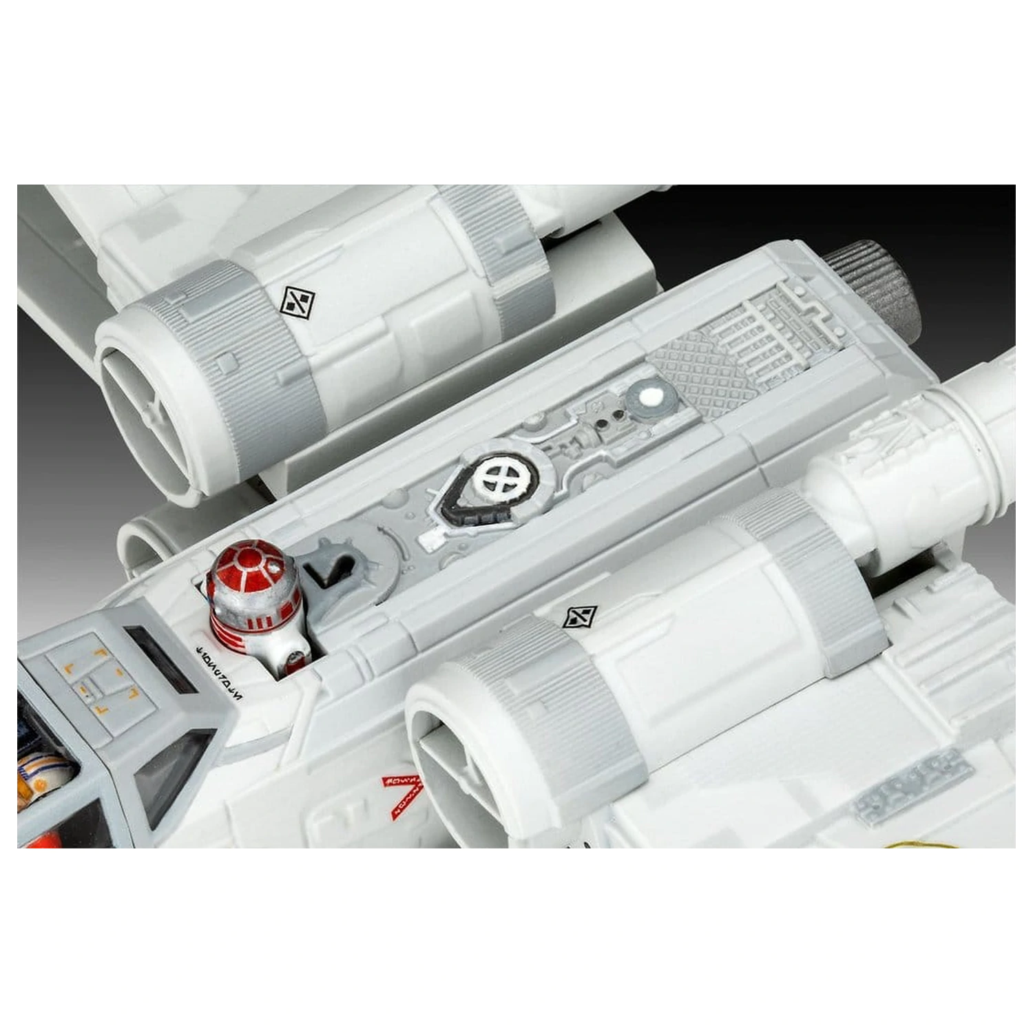 Star Wars The Mandalorian and Grogu Revell Komplet modela 1/57 New Republic X-Wing Fighter 22 cm fotografija izdelka