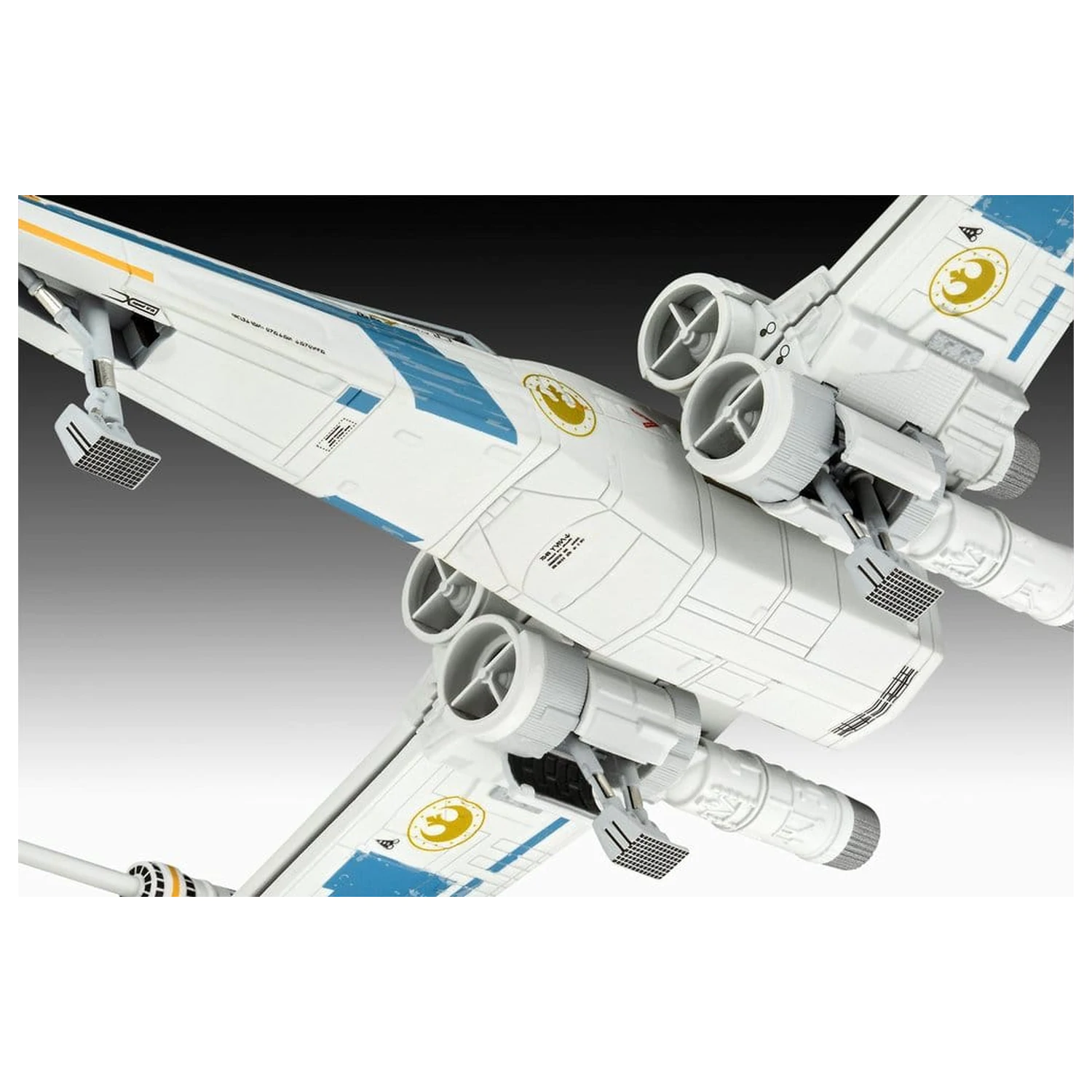 Star Wars The Mandalorian and Grogu Revell Komplet modela 1/57 New Republic X-Wing Fighter 22 cm fotografija izdelka