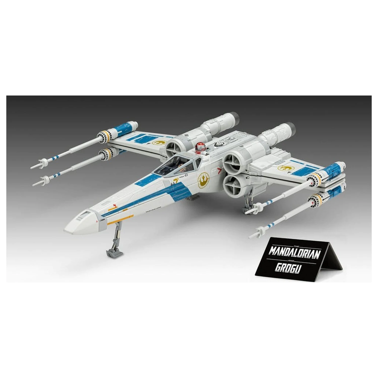 Star Wars The Mandalorian and Grogu Revell Komplet modela 1/57 New Republic X-Wing Fighter 22 cm fotografija izdelka