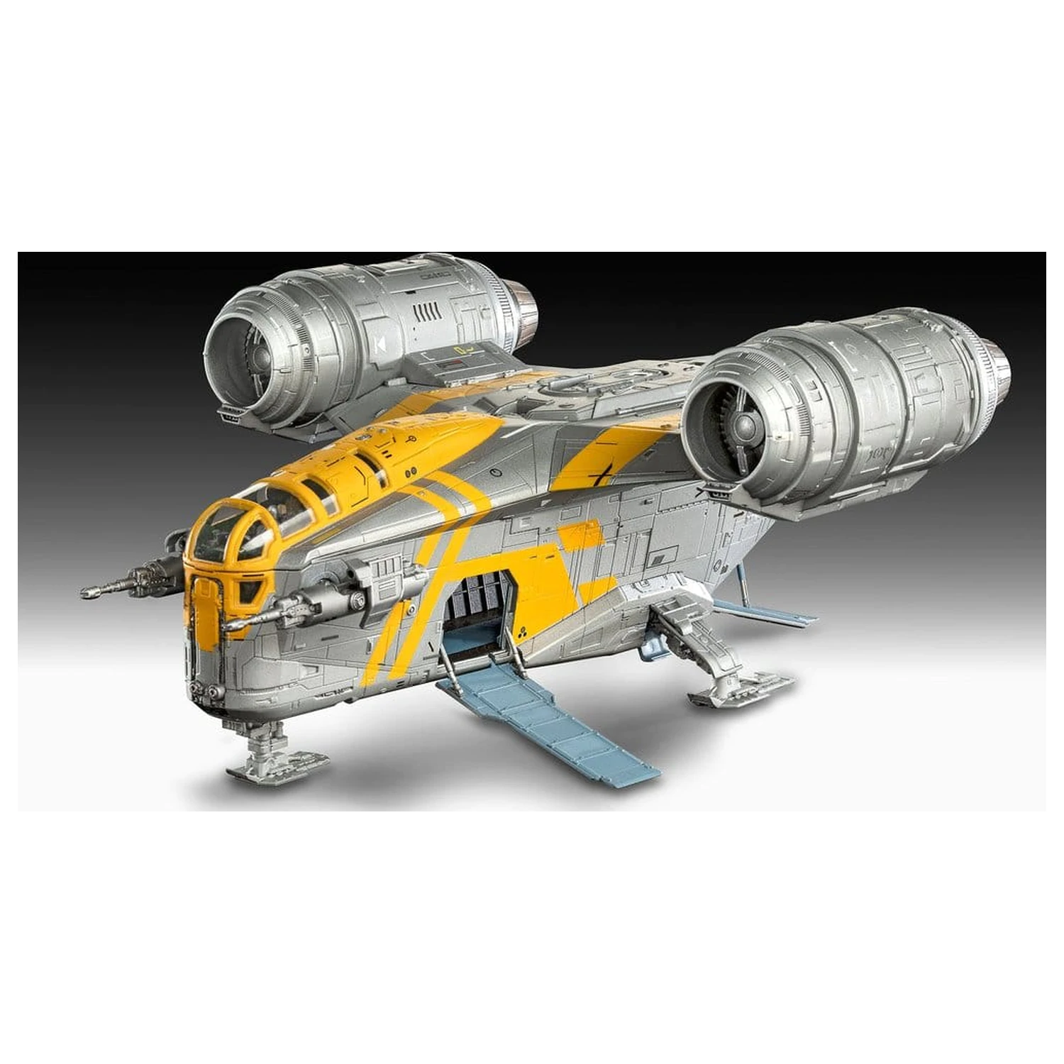 Star Wars The Mandalorian and Grogu Revell Model Kit 1/72 Razor Crest 34 cm fotografija izdelka