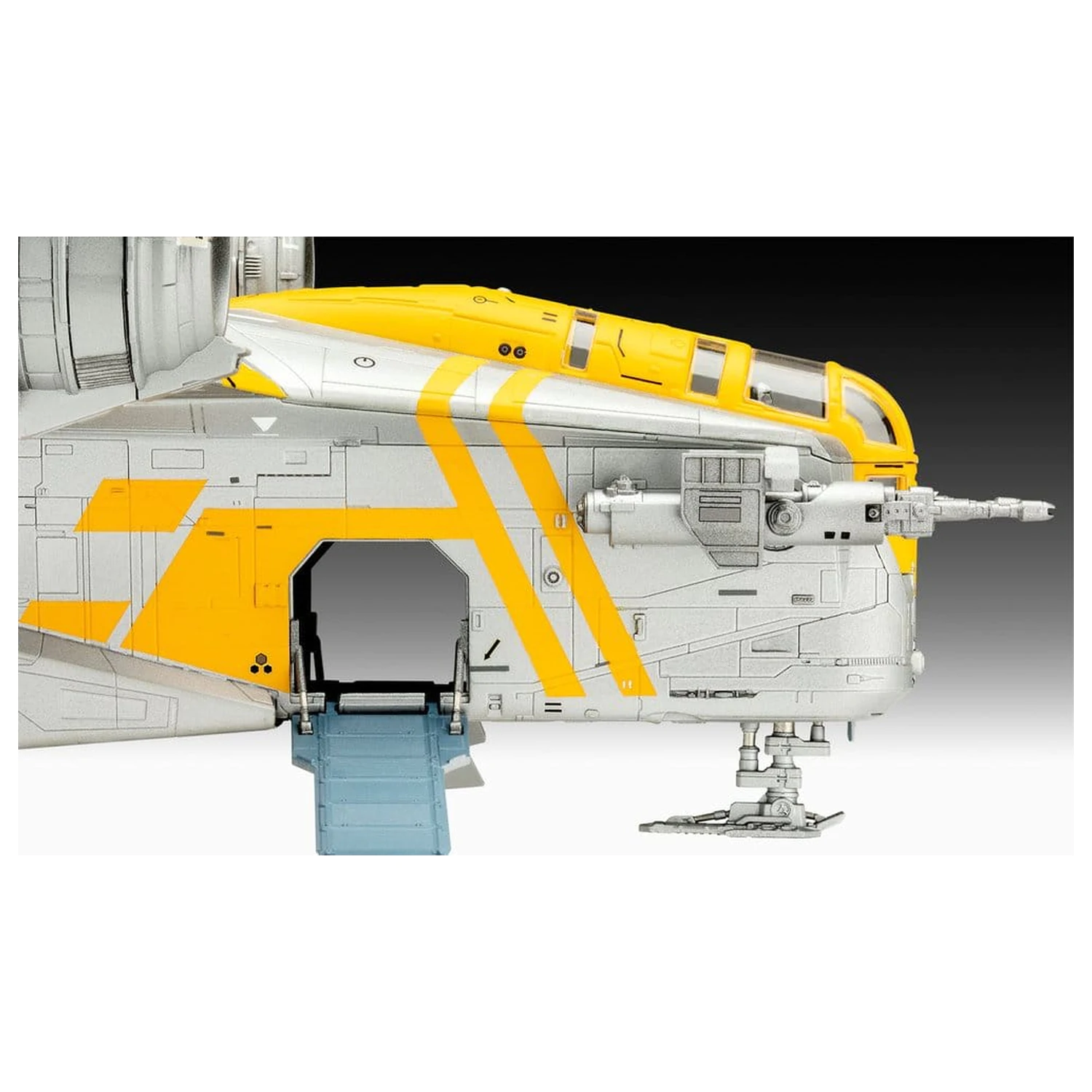 Star Wars The Mandalorian and Grogu Revell Model Kit 1/72 Razor Crest 34 cm fotografija izdelka