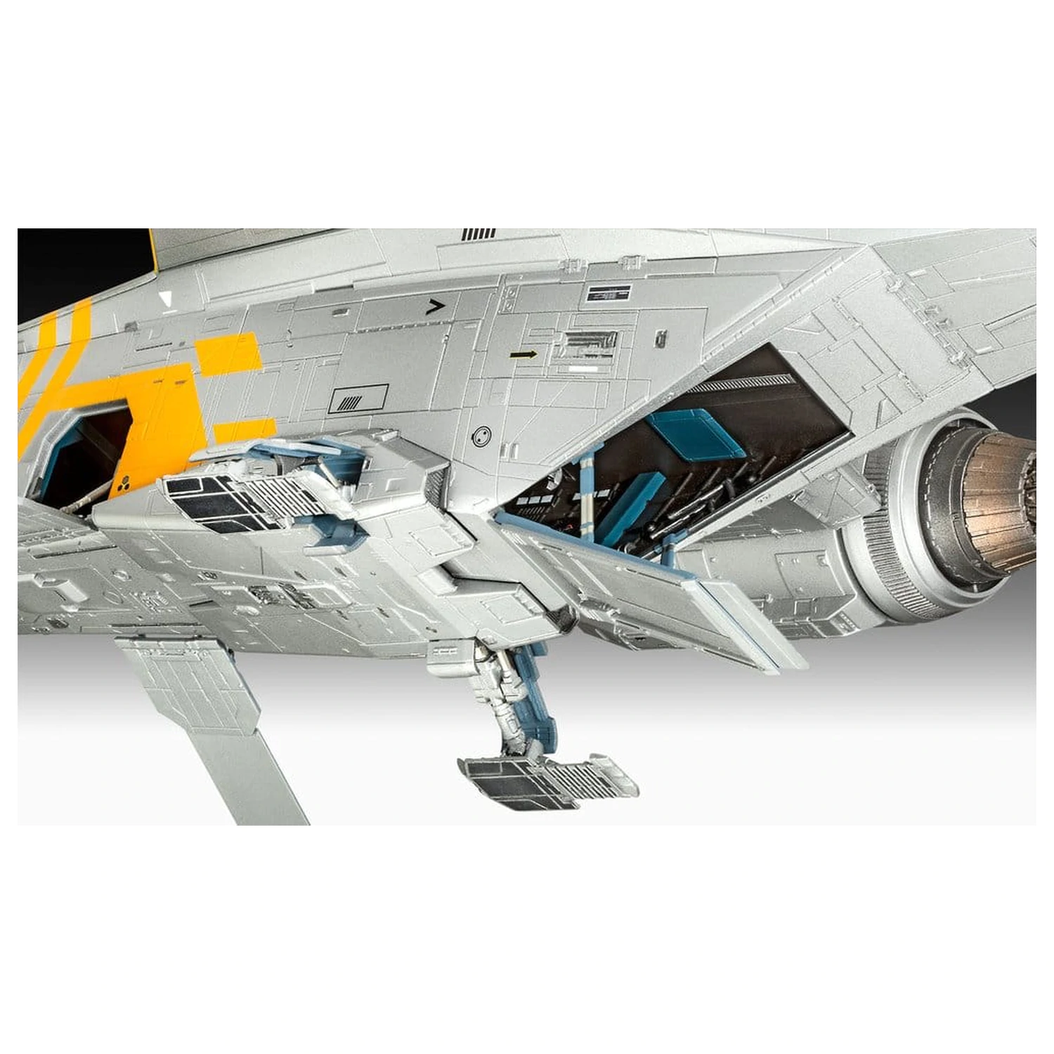 Star Wars The Mandalorian and Grogu Revell Model Kit 1/72 Razor Crest 34 cm fotografija izdelka