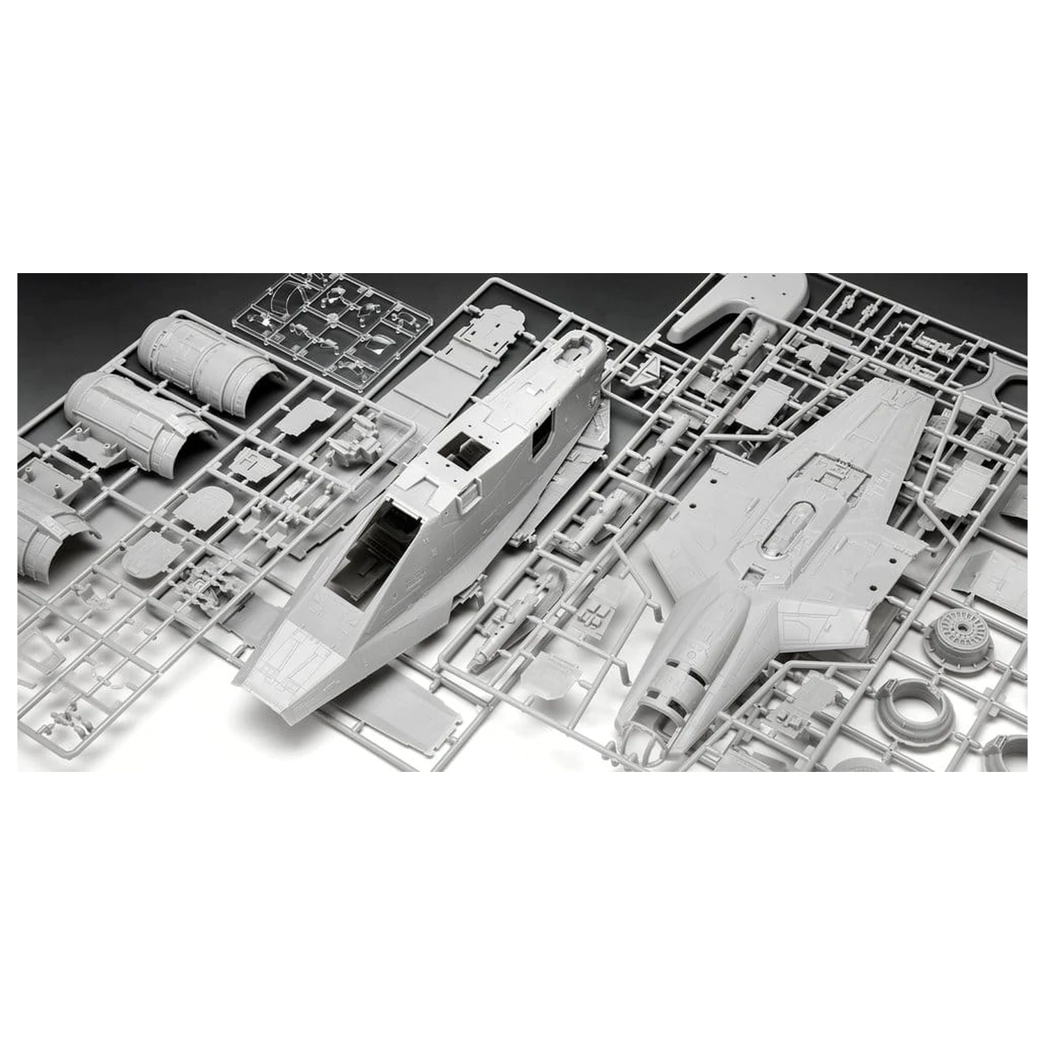 Star Wars The Mandalorian and Grogu Revell Model Kit 1/72 Razor Crest 34 cm fotografija izdelka