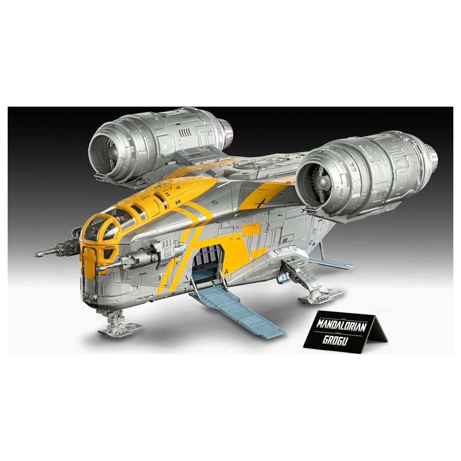 Star Wars The Mandalorian and Grogu Revell Model Kit 1/72 Razor Crest 34 cm fotografija izdelka