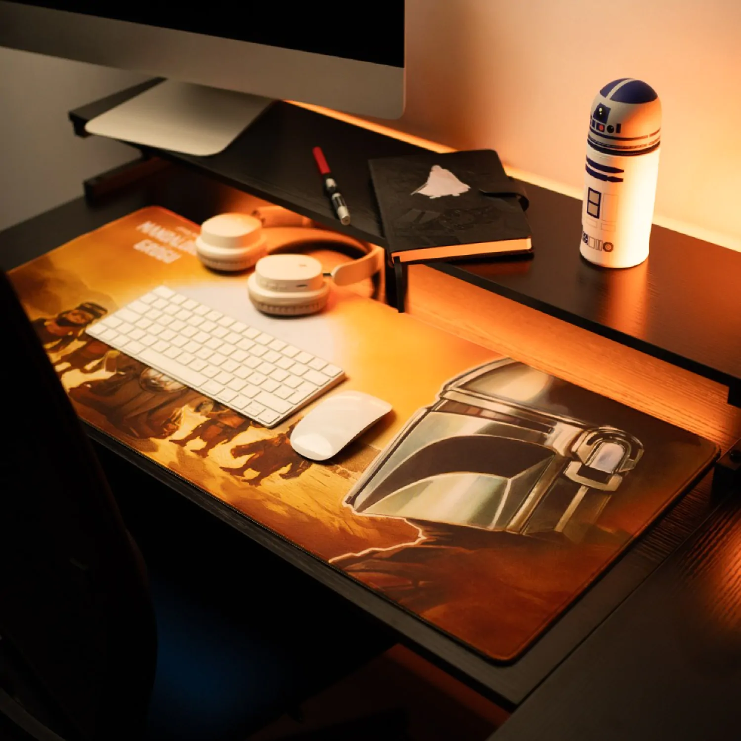 Star Wars: The Mandalorian and Grogu XL podloga za miško 80 x 35 cm fotografija izdelka